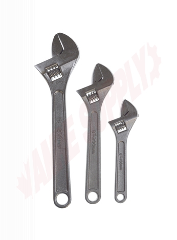 Photo 3 of 802259 : Silverline Adjustable Wrench Set, 3 piece