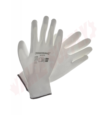 Photo 1 of 347276 : Silverline Poly Palm Gloves, Medium