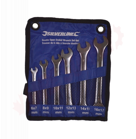 Photo 1 of 691205 : Silverline Double Ended Wrench Set, 6 Piece
