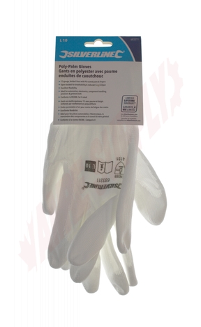Photo 2 of 683311 : Silverline Poly Palm Gloves, Large