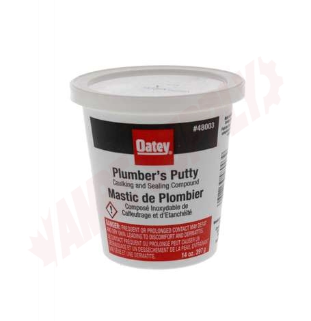 Photo 1 of 48003 : Oatey Plumber's Putty, 14oz