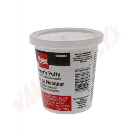 Photo 2 of 48003 : Oatey Plumber's Putty, 14oz