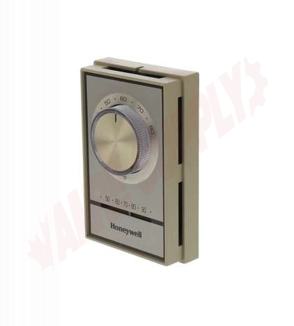 Photo 2 of T498A1778 : Honeywell Home Line Voltage SPST Electric Heat Thermostat, Brushed Gold, °F