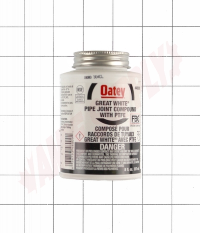 Photo 9 of 48009 : Oatey Great White Pipe Joint Compound, 8oz