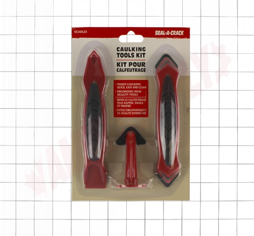 Photo 5 of SC10123 : Seal-A-Crack Caulking Tool Kit, Includes Scraper, Tip & Applicator