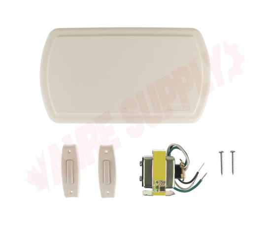 Photo 1 of BK125LWH : Broan-Nutone BK125LWH Builder Door Chime Kit 2 Lighted Buttons White