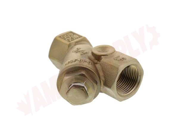 Photo 2 of 0379112 : Watts 3/4 Brass Y Pattern Strainer Lead Free LF777SI  W/ Tapped Retainer Cap 