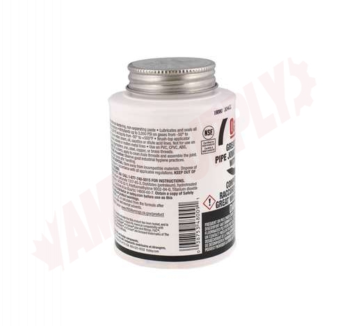 Photo 7 of 48009 : Oatey Great White Pipe Joint Compound, 8oz