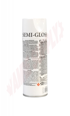 Photo 2 of 41508 : Krylon Industrial Acrylic-Quik Acrylic Spray Paint, Semi-Gloss White