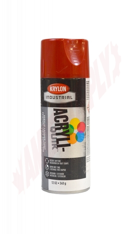 Photo 1 of 42108 : Krylon Industrial Acrylic-Quik Acrylic Spray Paint, Banner Red