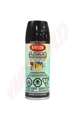 Photo 1 of 42321 : Krylon Fusion Spray Paint, Gloss Black