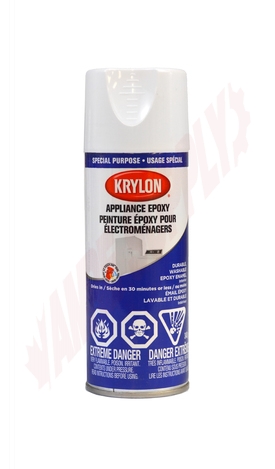 Photo 1 of 43201 : Krylon Appliance Epoxy Spray Paint, White, 340g