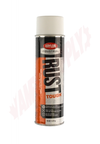 Photo 1 of R00909 : Krylon Rust Tough Acrylic Alkyd Enamel, Flat White