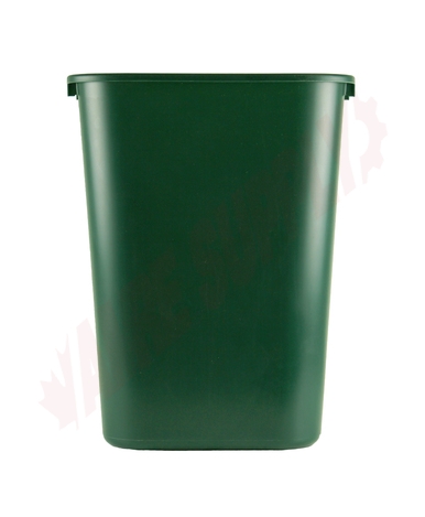 Photo 2 of 1829406 : Rubbermaid Large Wastebasket, 10.3 gal., Green