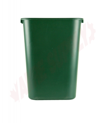 Photo 4 of 1829406 : Rubbermaid Large Wastebasket, 10.3 gal., Green