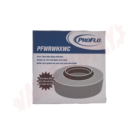 Photo 2 of PFWRWHXWC : ProFlo Heavy Duty Wax Ring with Horn & Extra Wax