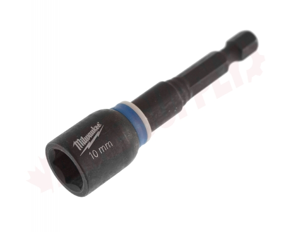 Photo 1 of 49-66-4610 : Milwaukee Shockwave Magnetic Nut Driver, 2-9/16 x 10mm