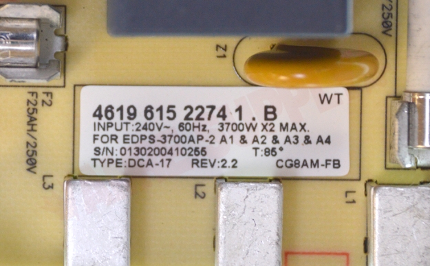 Photo 7 of WPW10328481 : Whirlpool WPW10328481 Range Electronic Control Board