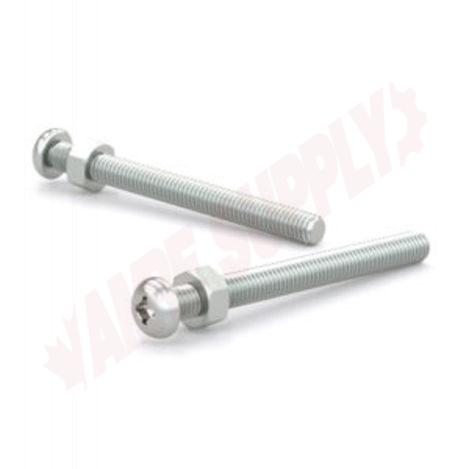 Photo 2 of PSBZ1024112MR : Reliable Fasteners Machine Screw, Pan Head with Nut, #10 - 24 TPI x 1-1/2, 8/Pack