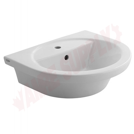 Photo 1 of 0403001.020 : American Standard Tropic Petite Pedestal Sink Top, Center Hole, White