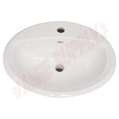 Photo 1 of 0475047.020 : American Standard Aqualyn Drop-In Sink, Center Hole, White