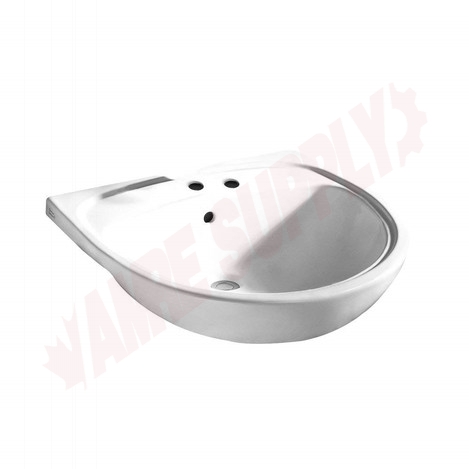Photo 1 of 9960070.020 : American Standard Mezzo Semi-Countertop Bathroom Sink, Center Hole, Soap Dispenser Hole, White