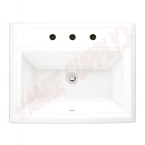 Photo 1 of 0700008.020 : American Standard Town Square Drop-In Bathroom Sink, 8 Centers, White