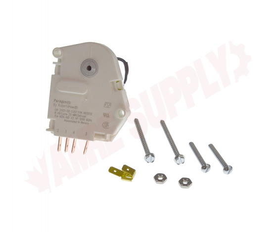 Photo 9 of W10822278 : Whirlpool Refrigerator Defrost Timer Kit