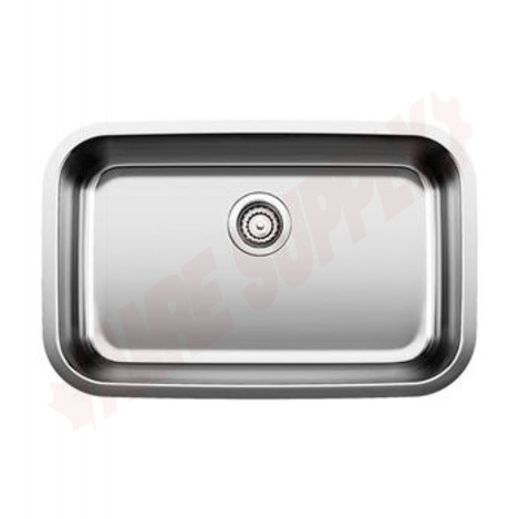 Photo 1 of 401028 : Blanco Stellar U Super Single Undermount Kitchen Sink, 1 Bowl, Stainless Steel