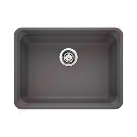 Photo 1 of 401400 : Blanco Vision U 1 Undermount Kitchen Sink, 1 Bowl, Granite, Cinder