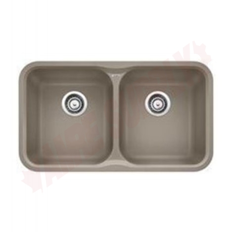 Photo 1 of 401144 : Blanco Vision U 2 Undermount Kitchen Sink, 2 Bowls, Granite, Truffle