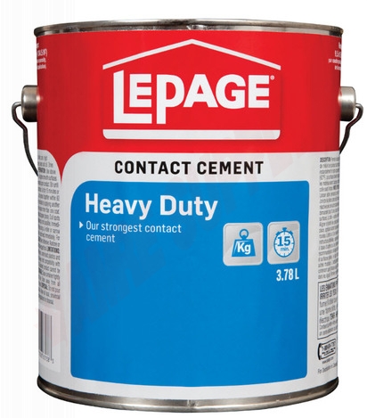 1504629 : LePage Pres-Tite Blue Contact Cement, 3.8L | AMRE Supply