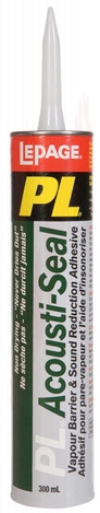 Photo 1 of 1435208 : LePage PL Acousti-Seal Vapour Barrier Adhesive, 300ml