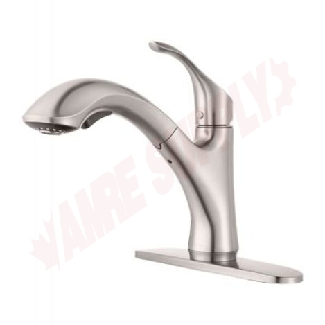 Photo 1 of F-534-7CVS : Pfister Corvo Pull-Out Kitchen Faucet, Stainless
