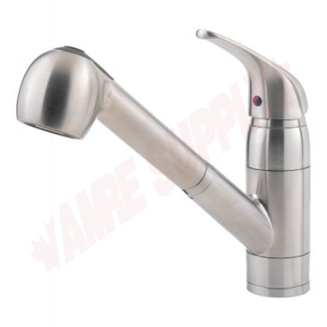 Photo 2 of G133-10SS : Pfister Pfirst Pull-Out Kitchen Faucet, Stainless Steel