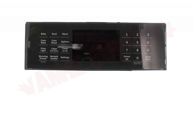 Photo 1 of WS01L16299 : GE WS01L16299 Range Glass Touch Control Board, Black     
