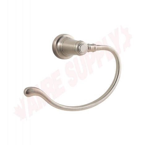 Photo 1 of BRB-YP0K : Pfister Ashfield Towel Ring, Brushed Nickel