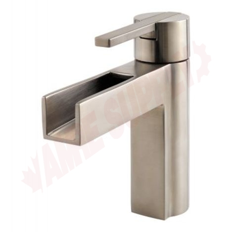 Photo 1 of LF-042-VGKK : Pfister Vega Single Handle Bathroom Faucet, Brushed Nickel