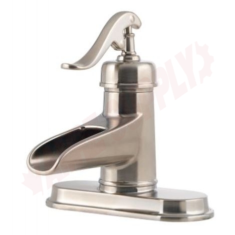 Photo 1 of LF-M42-YPKK : Pfister Ashfield Single Handle Bathroom Faucet, Brushed Nickel
