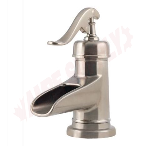 Photo 2 of LF-M42-YPKK : Pfister Ashfield Single Handle Bathroom Faucet, Brushed Nickel