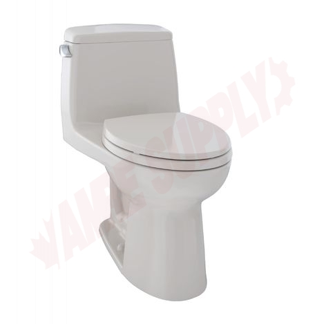 Photo 1 of MS854114E#12 : Toto Eco UltraMax One-Piece Elongated Toilet, Beige, with Seat