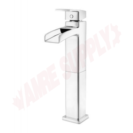 Photo 1 of LG40-DF0C : Pfister Kenzo Single Handle Vessel Bathroom Faucet, Chrome