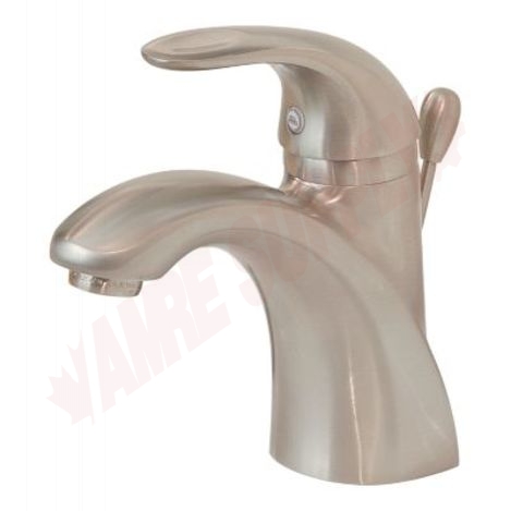 Photo 1 of LG42-AMCK : Pfister Parisa Single Handle Bathroom Faucet, Brushed Nickel