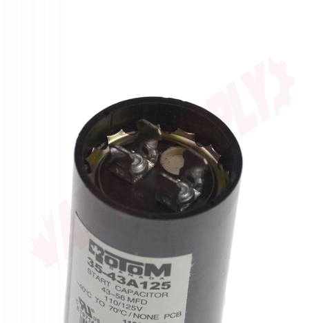 Photo 4 of 35-43A125 : Rotom Start Capacitor, 43-56MFD, 110/125V