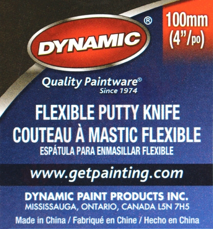Photo 5 of DYN10324 : Dynamic Flex Broad Knife with Hammer Cap, Plastic Handle, Carbon Steel, 4