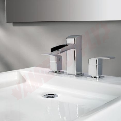 Photo 2 of LG49-DF0C : Pfister Kenzo 8 Widespread Bathroom Faucet, Chrome