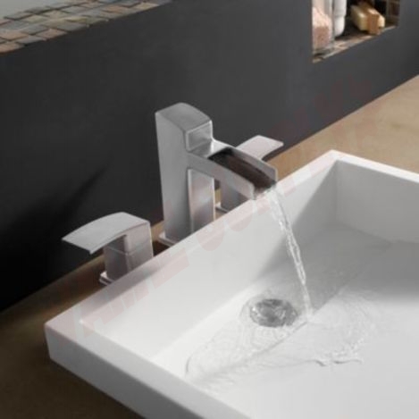 Photo 4 of LG49-DF0C : Pfister Kenzo 8 Widespread Bathroom Faucet, Chrome