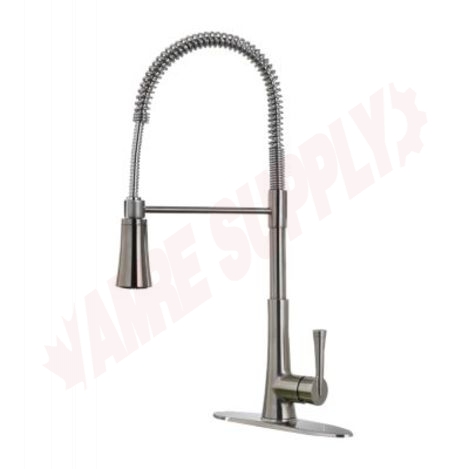 Photo 1 of LG529-MCS : Pfister Zuri Pull-Down Kitchen Faucet, Stainless Steel
