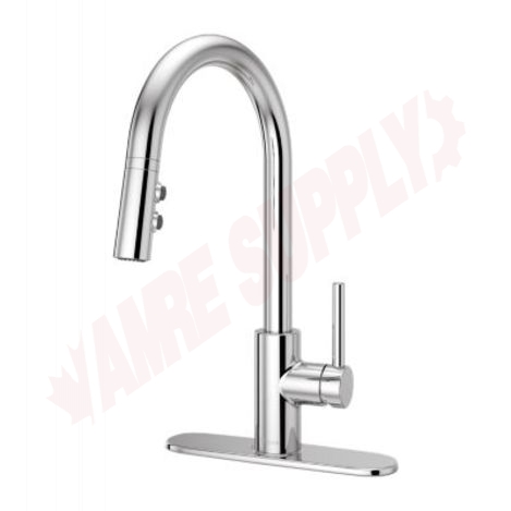 Photo 1 of LG529-SAC : Pfister Stellen Pull-Down Kitchen Faucet, Chrome