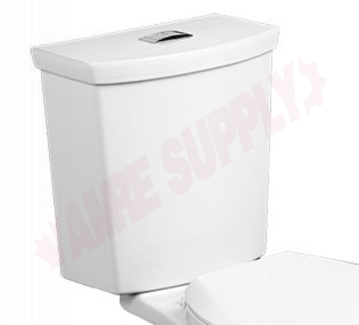 Photo 1 of 4133A518.020 : American Standard H2Option Dual Flush Lined Tank, 12, 3.5L/4.8L, White